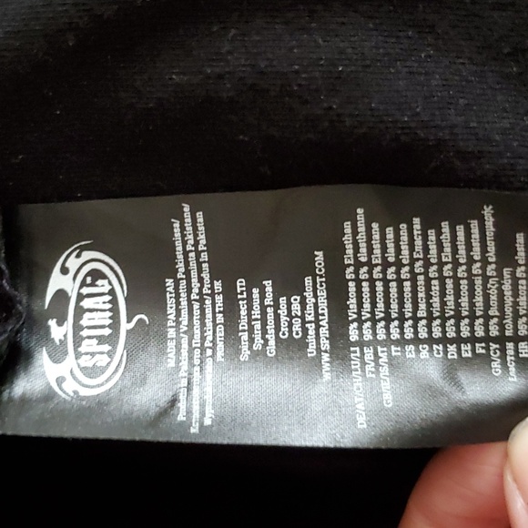 *NWT* Spiral Direct's Raven Heart Hooded Dress - Picture 12 of 16